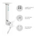 Кронштейн потолочный для проектора ONKRON K5A WHITE