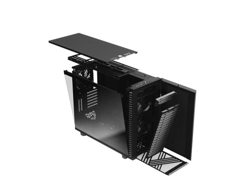 Корпус Fractal Design Define 7 TG Dark Tint, черный Корпус Fractal Design Define 7 TG Dark Tint, черный