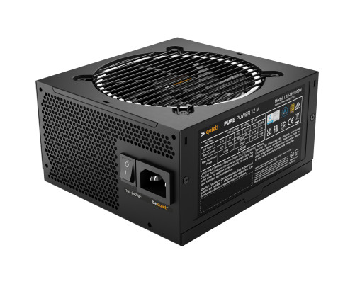 Блоки питания 1000 Вт be quiet! PURE POWER 12 M, черный