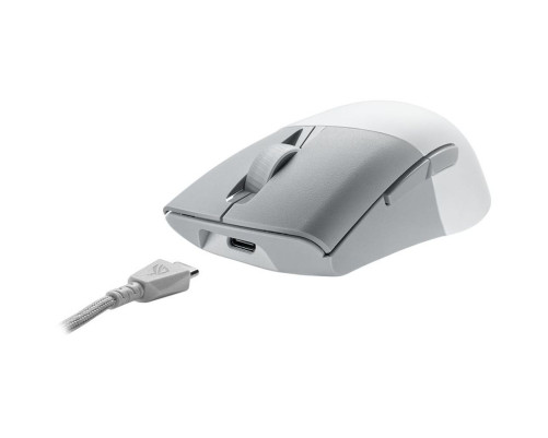 Мышь беспроводная игровая ASUS P709 ROG KERIS AIMPOINT, белый Мышь беспроводная игровая ASUS P709 ROG KERIS AIMPOINT, белый