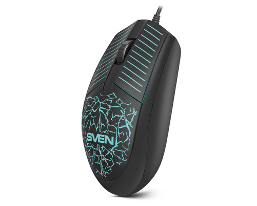 Мышь проводная SVEN RX-70, USB, чёрный Мышь проводная SVEN RX-70, USB, чёрный