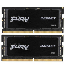 Модуль оперативной памяти Kingston 64GB DDR5-4800 (Kit of 2) FURY Impact PnP KF548S38IBK2-64