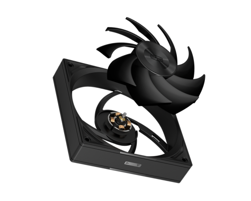 Вентилятор для корпуса PCCooler F5R120, черный Вентилятор для корпуса PCCooler F5R120, черный