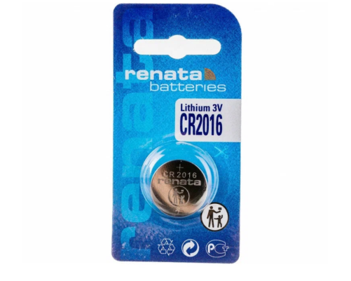 Элемент питания Renata CR2016 BL1 Lithium 3V Элемент питания Renata CR2016 BL1 Lithium 3V