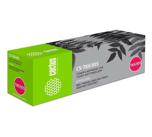 Картридж лазерный Cactus CS-TK6305 TK-6305 для Kyocera Mita TASKalfa 3500/3501 (35000 стр.)