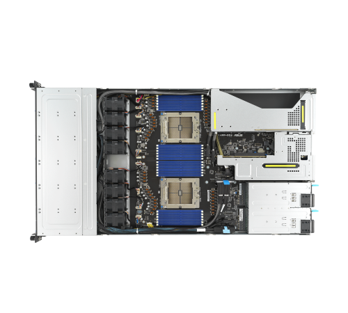 Серверная платформа ASUS RS700A-E12-RS12U/10G/2.6kW/12NVMe/GPU