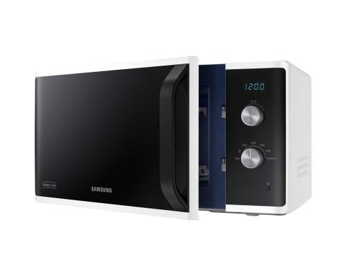 Микроволновая печь Samsung Microwave Oven MS23K3614AW/BW, белый/черный