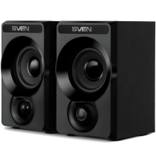 Акустическая система SVEN SPS-535, чёрный, 2.0, USB, мощность 2x3 Вт(RMS)