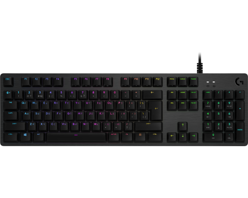 Клавиатура проводная игровая Logitech Gaming Keyboard G512 Carbon GX Brown Клавиатура проводная игровая Logitech Gaming Keyboard G512 Carbon GX Brown