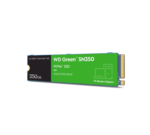 Твердотельный накопитель Western Digital Green SN350, 250GB, M.2(22x80mm)