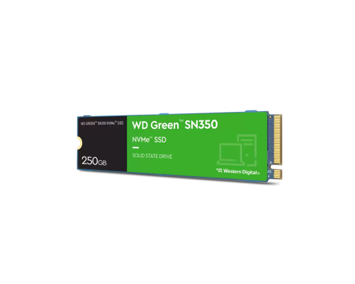 Твердотельный накопитель Western Digital Green SN350, 250GB, M.2(22x80mm) Твердотельный накопитель Western Digital Green SN350, 250GB, M.2(22x80mm)