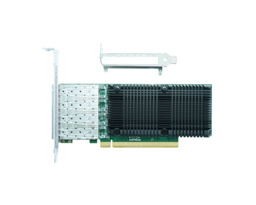 Сетевая карта внутренняя LR-Link LRES1023PF-4SFP28 Сетевая карта внутренняя LR-Link LRES1023PF-4SFP28