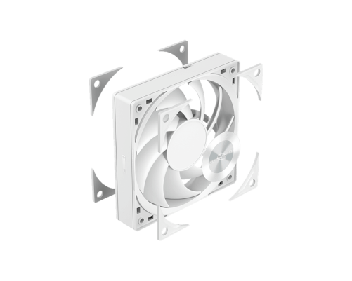 Вентилятор для корпуса PCCooler F5R120 WH 3IN1 (120x120x25mm, 4-pin PWM, 46CFM, 26.88dBA, 1800RPM, White, 3pcs) Вентилятор для корпуса PCCooler F5R120 WH 3IN1 (120x120x25mm, 4-pin PWM, 46CFM, 26.88dBA, 1800RPM, White, 3pcs)
