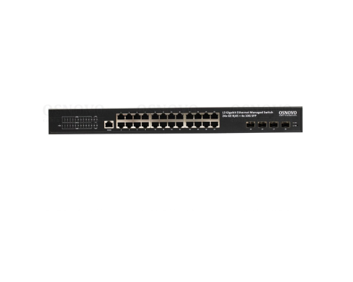 Коммутатор OSNOVO SW-24G4X-2L Коммутатор OSNOVO SW-24G4X-2L