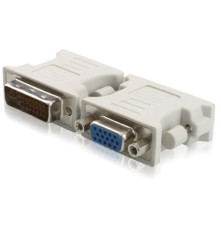 Адаптер переходник GC- CV103, DVI AM 24+5M / VGA AF 15F, медь, пакет
