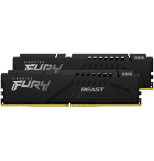 Модуль оперативной памяти Kingston 32GB DDR5-6400 (Kit of 2) FURY Beast Black XMP KF564C32BBK2-32