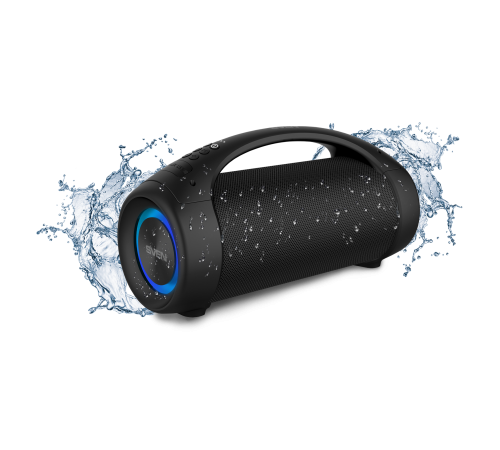 Акустическая система 2.0 SVEN 370, 6 Вт, питание USB, подсветка, черный