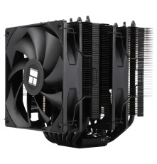 Вентилятор для процессора Thermalright Phantom Spirit 120 SE Black (4-pin PWM, 154mm, Ni/Cu, 7x6mm, 2x120mm, 66.17CFM, 25.6dBA, 1500RPM, S: 1200, 1700, 1851, 115X, AM4, AM5, silver, black)