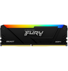 Модуль оперативной памяти Kingston 16GB DDR4-3600 FURY Beast RGB KF436C18BB2A/16