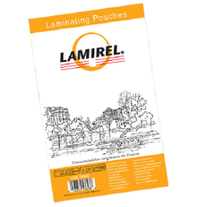 Пленка для ламинирования  Lamirel 54x86мм, 125мкм, 100 шт.
