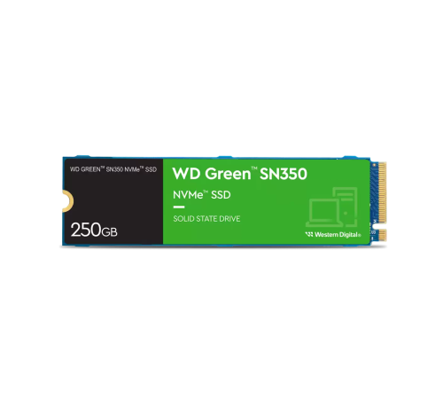 Твердотельный накопитель Western Digital Green SN350, 250GB, M.2(22x80mm)