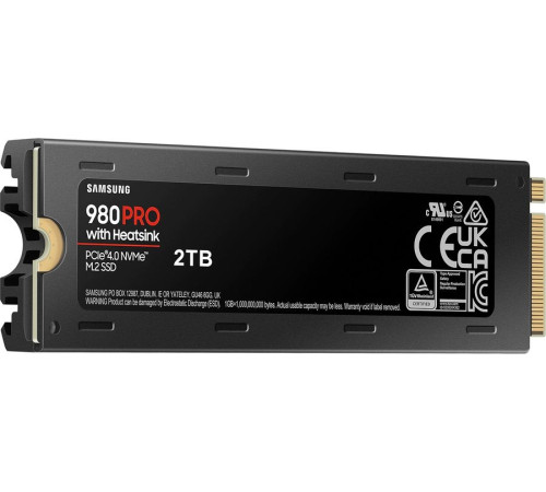 Твердотельный накопитель Samsung 980 PRO, 2TB , M.2(22x80mm)