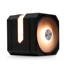 Вентилятор для процессора HSPD A128 BLACK ARGB (280W, 4-pin PWM, 155mm, Al/Cu, 8x6mm, ARGB, 1x130+1x120mm, 68CFM, 25dBA, 1650RPM, S: 1851/1700/1200/20XX/115X/13XX, AM5/AM4/AM3/AM2/AM3+/AM2+/FM2/FM1, black)