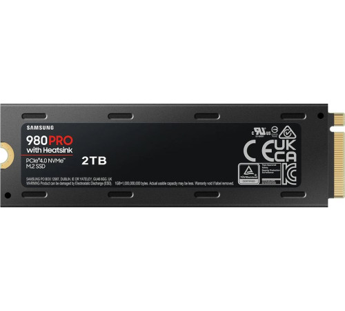 Твердотельный накопитель Samsung 980 PRO, 2TB , M.2(22x80mm)