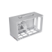 Корпус PCCooler K101 MESH WH 3F, белый