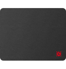 Игровой коврик для мыши Defender Black 250x200x3 мм, ткань+резина