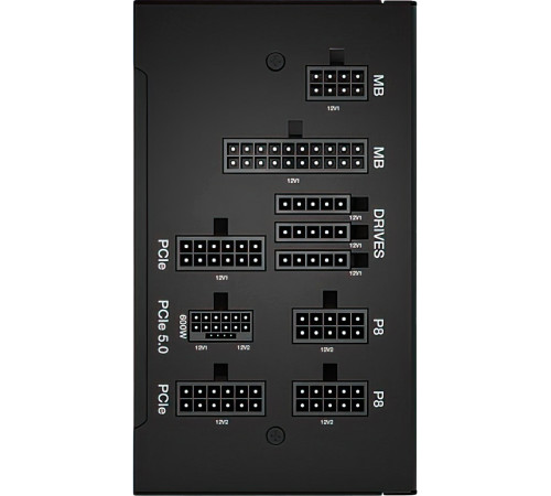 Блоки питания 1000 Вт be quiet! PURE POWER 12 M, черный