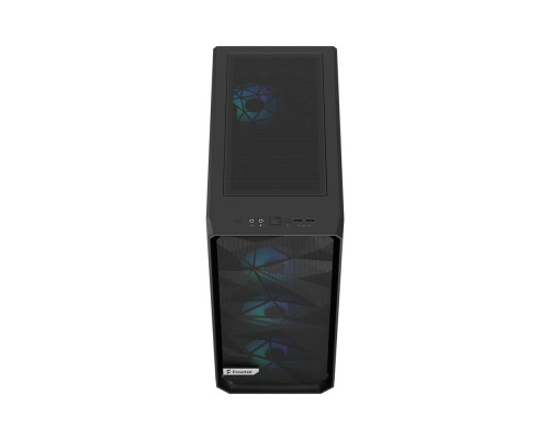Корпус Fractal Design Meshify 2 Compact Lite RGB TG Light Tint, черный Корпус Fractal Design Meshify 2 Compact Lite RGB TG Light Tint, черный