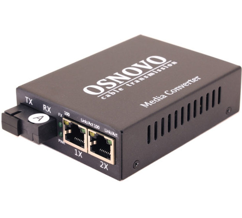 Медиаконвертер OSNOVO OMC-100-21S5a