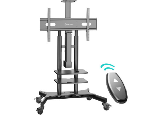 Мобильная МОТОРИЗОВАННАЯ стойка ONKRON на 1 ТВ TS1881 Elift BLACK Мобильная МОТОРИЗОВАННАЯ стойка ONKRON на 1 ТВ TS1881 Elift BLACK