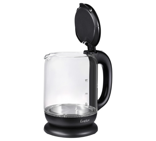 Чайник EVELUX EWK 0902 G, черный