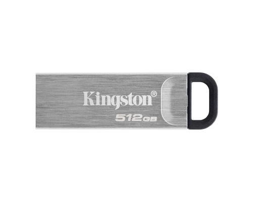 Накопитель USB Flash Drive Kingston 512GB DataTraveler Kyson, серебристый Накопитель USB Flash Drive Kingston 512GB DataTraveler Kyson, серебристый