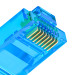 Коннектор цветной RJ-45 cat.5e UTP Male, 8p8c 15 шт (3 цвета по 5 шт), GCR-51802