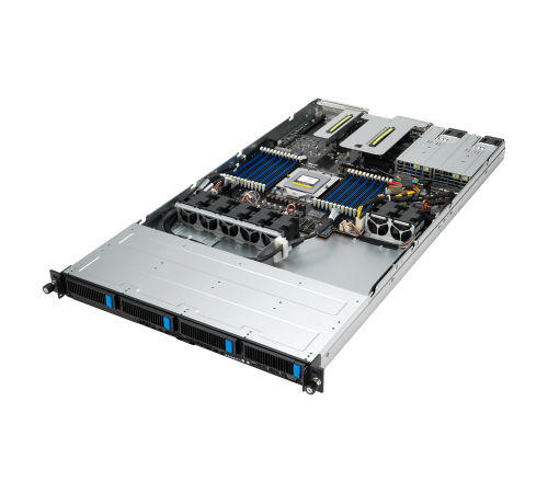 Серверная платформа ASUS RS500A-E12-RS4U/1G/1.6kW/4NVMe/OCP/GPU