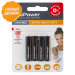 Элемент питания GoPower R03 AAA BL4 Heavy Duty 1.5V (4 шт.)