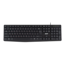 Клавиатура проводная Acer OKW121, черный