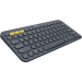 Клавиатура беспроводная Logitech K380, темно-серый