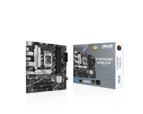 Материнская плата ASUS PRIME B760M-A D4-CSM (LGA1700)