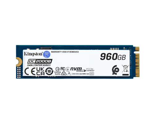 Твердотельный накопитель Kingston DC2000B 960GB, M.2(22x80mm) Твердотельный накопитель Kingston DC2000B 960GB, M.2(22x80mm)