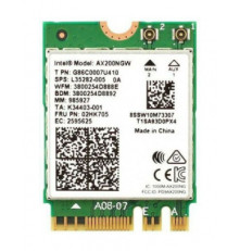 Плата сетевого контроллера Intel Wi-Fi 6 AX200, 2230, 2x2 AX+BT, No vPro, 985927