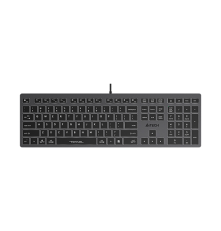 Клавиатура проводная A4Tech Fstyler FX60H, серый