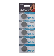 Элемент питания GoPower CR2016 BL5 Lithium 3V