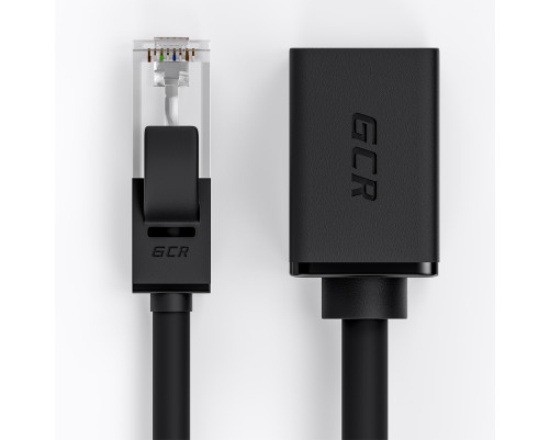 Удлинитель патч-корда прямой, FTP медь, кат.6, 5 м, 24 AWG, черный, GCR-51801 Удлинитель патч-корда прямой, FTP медь, кат.6, 5 м, 24 AWG, черный, GCR-51801