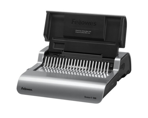 Переплетчик Fellowes QUASAR-E, серебристый Переплетчик Fellowes QUASAR-E, серебристый