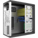 Корпус 450 Вт Forza mATX, 2xUSB3.0, Black, wo FAN, 12 cm fan PSU, power cord
