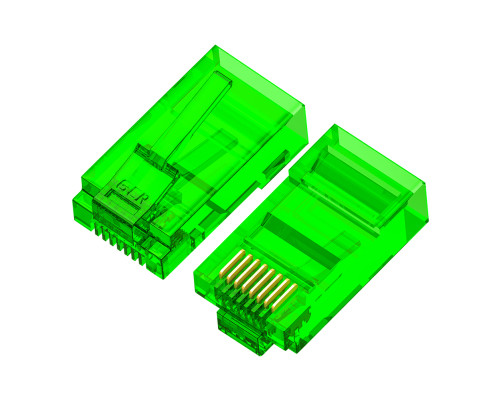 Коннектор цветной RJ-45 cat.5e UTP Male, 8p8c 15 шт (3 цвета по 5 шт), GCR-51802 Коннектор цветной RJ-45 cat.5e UTP Male, 8p8c 15 шт (3 цвета по 5 шт), GCR-51802